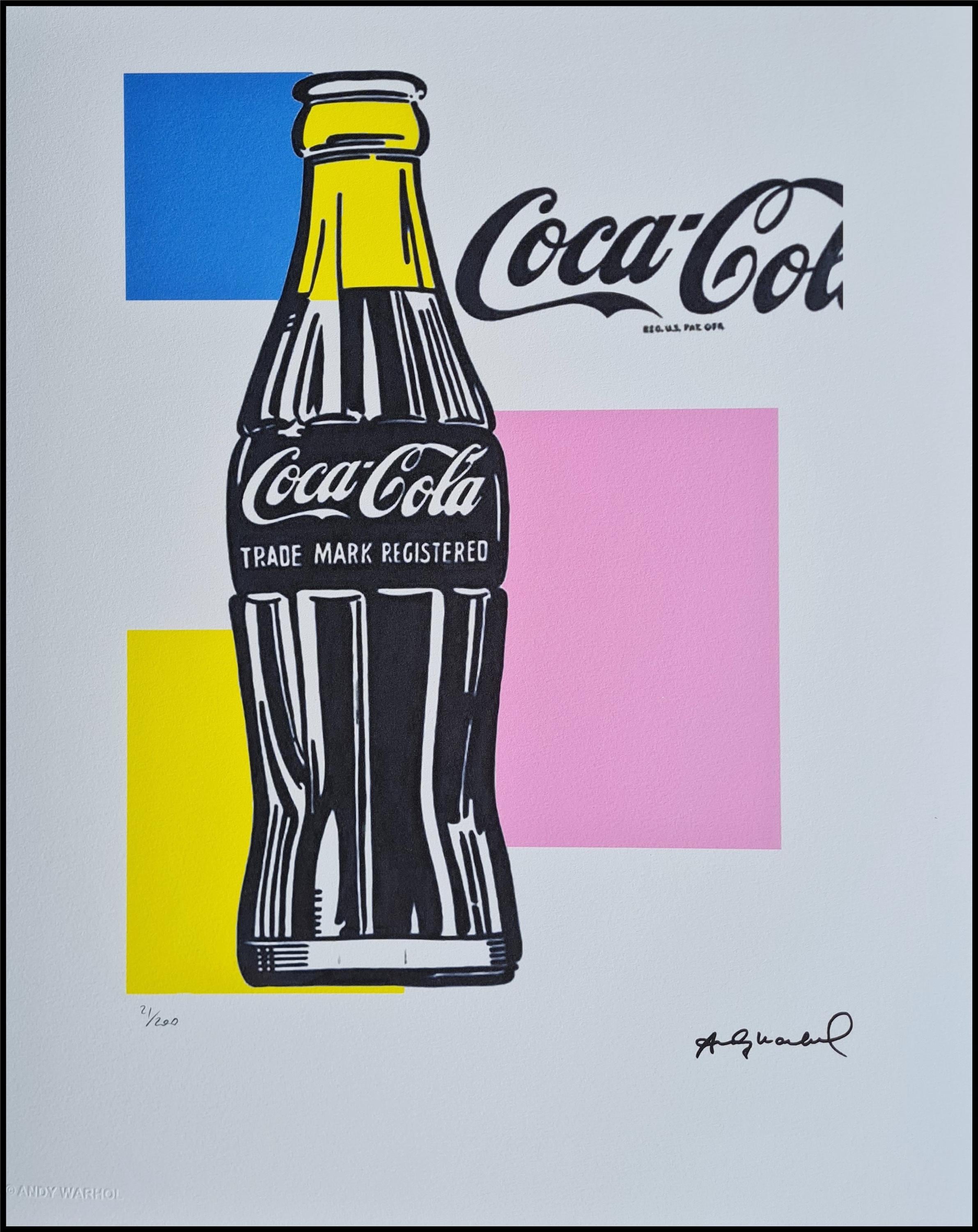 Andy Warhol - アンディウォーホル　コカ・コーラシルクスクリーン Andy Warhol - アンディウォーホル コカ・コーラシルク