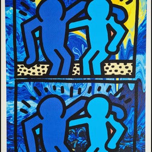 MORTE NYC * Melhores Amigos * 45 x 32 cm * assinado * limitado * Certificado # xx/120