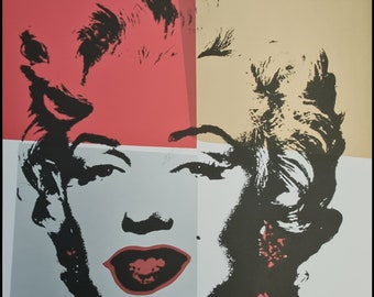 ANDY WARHOL * Marilyn Monroe * lithograph * limited # xx/2400 CMOA signed