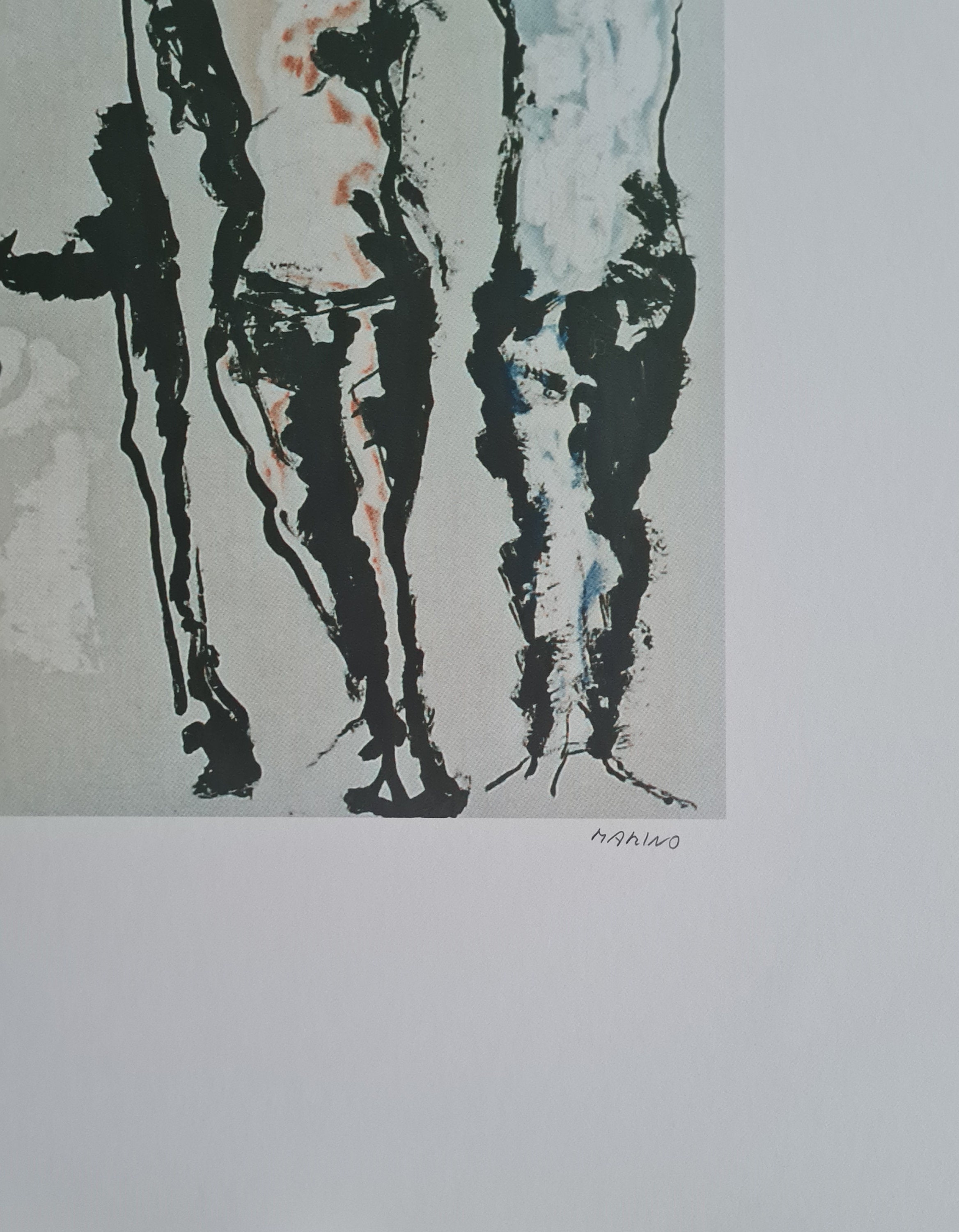 MARINO MARINI * 画像、Triade 作 * 50 x 70 cm * サイン入り