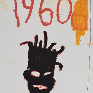 JEAN-MICHEL BASQUIAT Untitled 1960 70 x 50 cm Lithograph limited xx/300 image 5