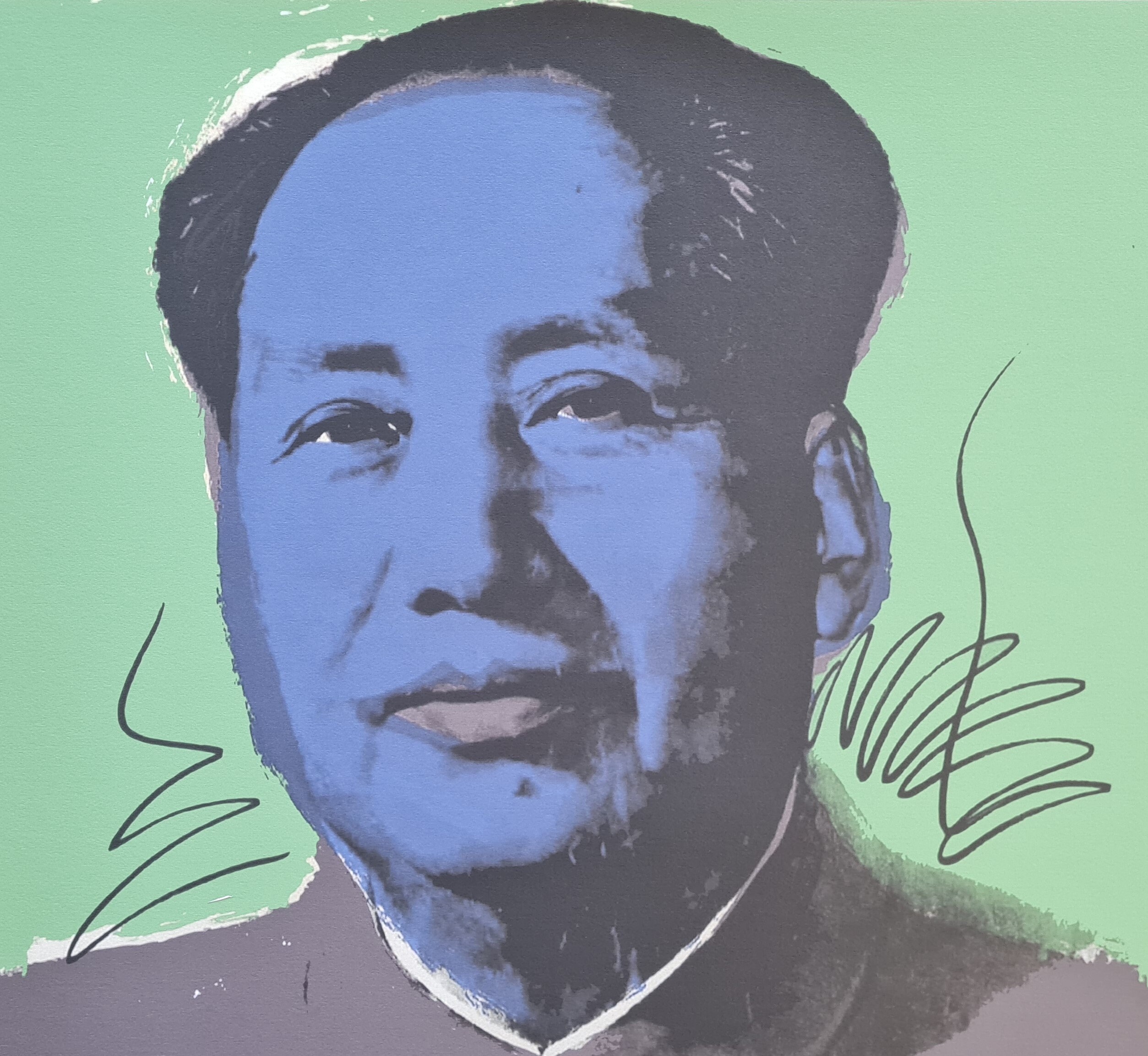 ANDY WARHOL *毛沢東 *リトグラフ *限定 #xx/2400 CMOA サイン