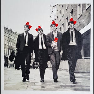 DEATH NYC * The Beatles * 45 x 32 cm * assinado * limitado * Certificado # xx/120