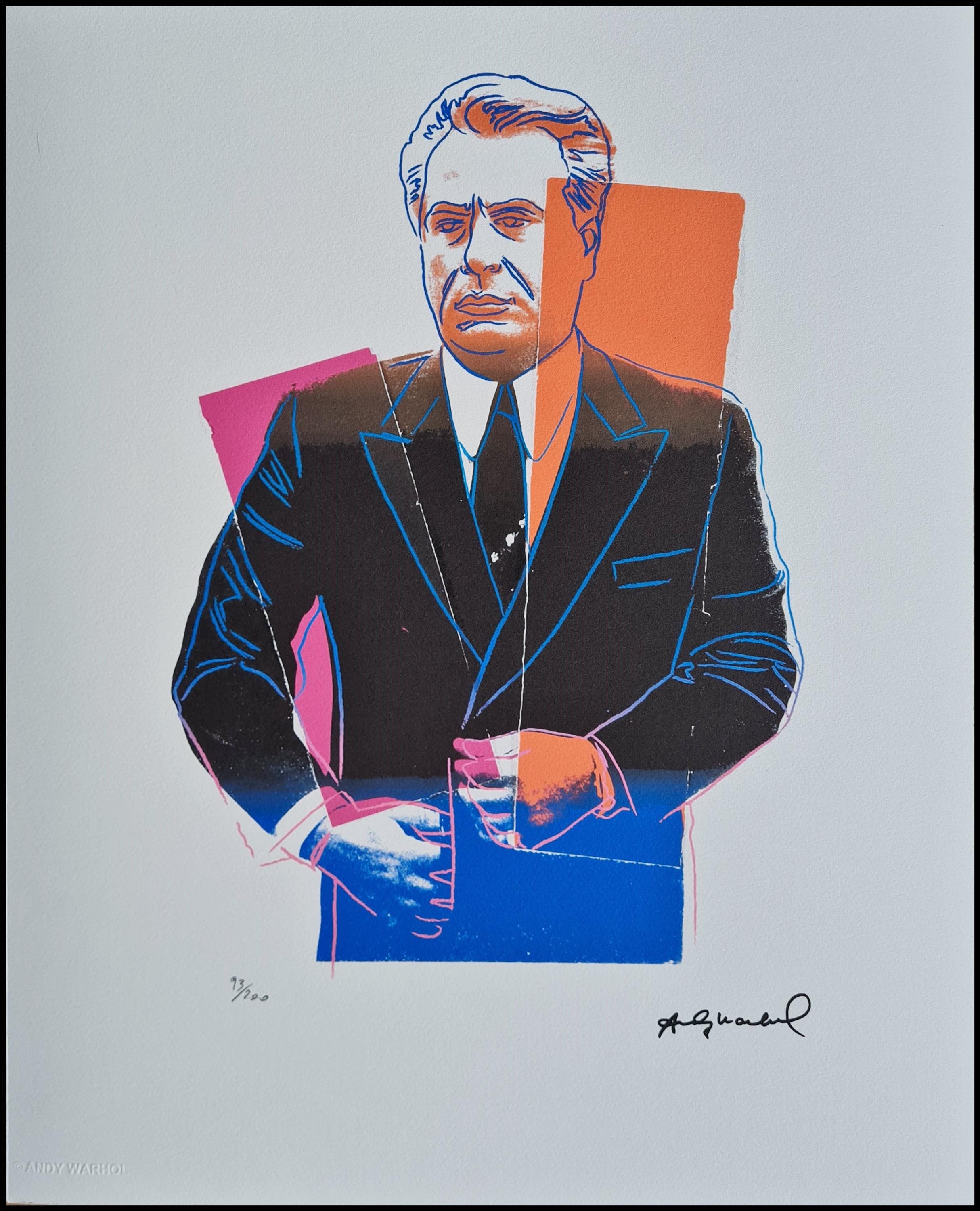ANDY WARHOL * John Gotti * 50 cm x 40 cm * signed lithograph * limited # xx/200