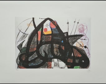 ジョアン・ミロ *無題 *78 x 57 cm *サイン入りリトグラフ *限定