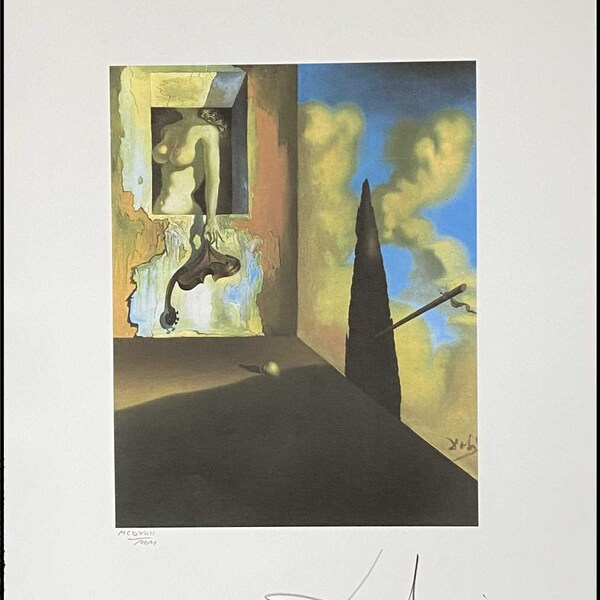 Salvador Dali *Strumento masochista* litografia * limitata