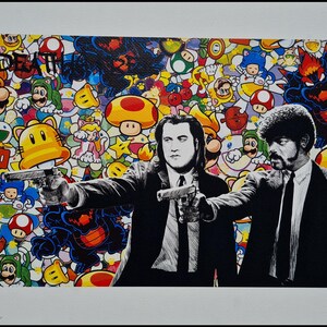 MORTE NYC * Pulp Fiction * 45 x 32 cm * assinado * limitado * Certificado # xx/120