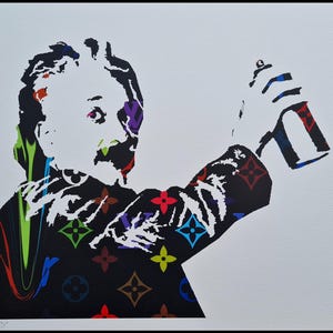 MORTE NYC * Albert Einstein * 45 x 32 cm * assinado * limitado * Certificado # xx/120