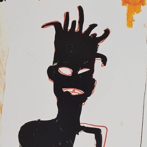 JEAN-MICHEL BASQUIAT Untitled 1960 70x50 cm Lithografie limitiert xx/300 Bild 3