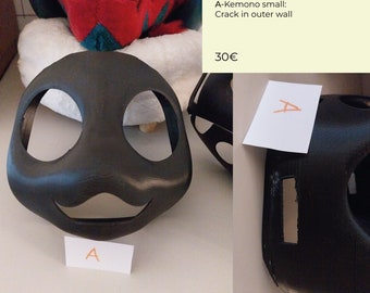 Error de impresión 3D Headbase Furry Fursuit Sergal Mj, Wickerbeast Mj, Kemono