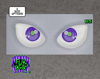 B5 - 3D Sígueme Fursuit Eye Blanks