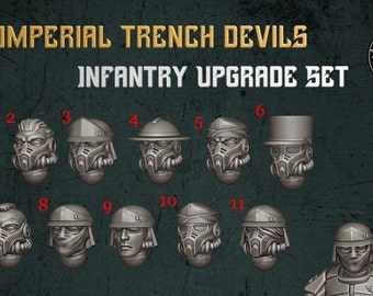 3d Printed Trench Devil Customization Pack