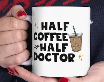 Regalo para médico, Ideas de regalos de graduación de la escuela de medicina, Taza de médico amante del café, Ideas de regalos de agradecimiento al médico, Regalo de la escuela de medicina