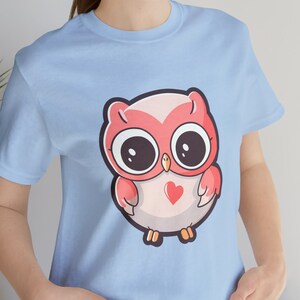 Cute Owl Shirt, Owl Gift Shirt, Owl Lover Gift, Bird Tee, Cute Animal Shirt, Owl Sweatshirt, Birdwatcher Shirt, Bird Lover, Bird-Nerd Tee