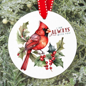 Kardinal Ornament Erinnerungsgeschenk Kardinal Schneeflocke Weihnachtsverzierung Roter Vogel Weihnachtsverzierungen Personalisierte Ehepartner Mama Papa In Erinnerung Oma