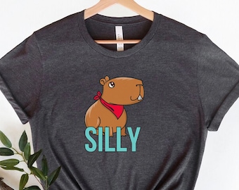 Silly Capybara Shirt,Capybara T-Shirt,Funny Capybara Shirt,Capybara Clothing, Cute Capybara,Cute Capybara Gift, Capybara Lover Gift,Capy Tee