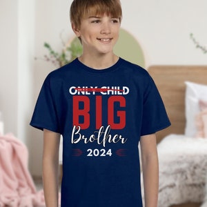 Promovido a Gran Hermano, camisa de Gran Hermano, Camisa para Gran Hermano, Nuevo Gran Hermano, hermano mayor en construcción, anuncio de embarazo 2024