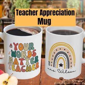 Custom Teacher Appreciation,Your Words Matter,AAC SPED Teacher Inclusion, Neurodiversity Bcba Slp OT Teacher Gift,Language Special Education