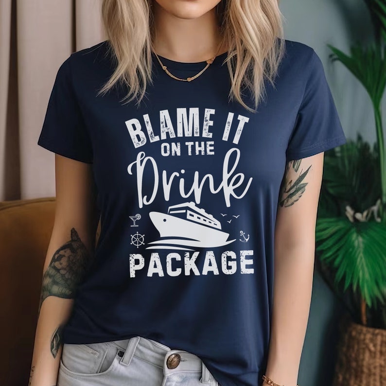COCOVICI Women's Cruise Hat - "Blame It On The Drink" Mesh Trucker Hat, Dark Grey, Adjustable Snapback - View #6
