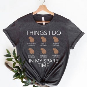 Capybara T-Shirt, Rodent Shirt,Funny Capybara Shirts,Capybara Clothing,Retro Capybara, Cute Capybara Shirt,Capybara Gift,Capybara Lover Gift