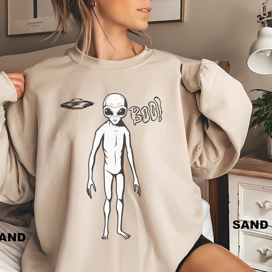 Halloween Alien Sweatshirt,alien Halloween Costume,halloween Party ...