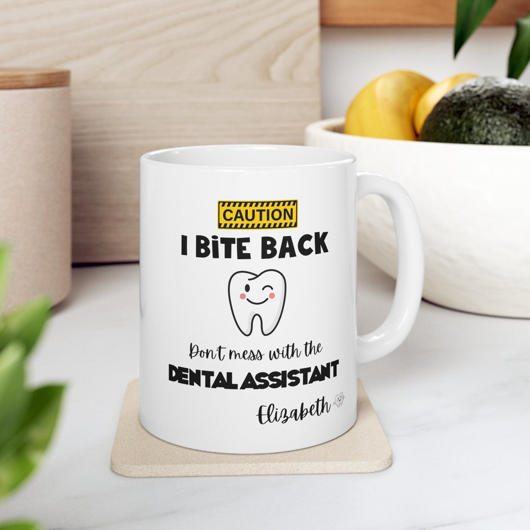 Custom Name Dental Assistant Mug, Dental Assistant Gift, Dental Assistant Cup,dental Assistant