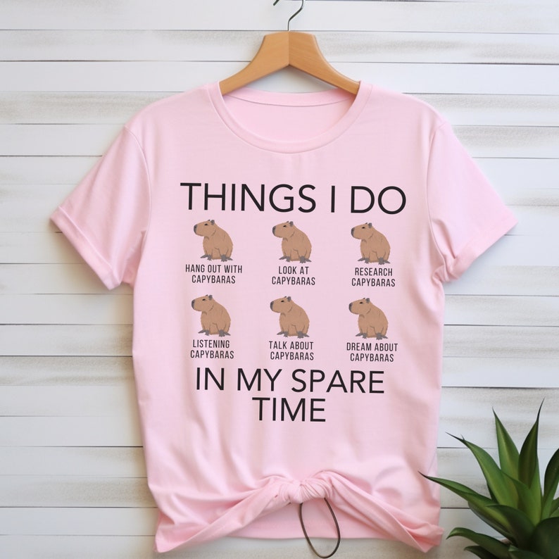 Capybara T-Shirt, Rodent Shirt,Funny Capybara Shirts,Capybara Clothing,Retro Capybara, Cute Capybara Shirt,Capybara Gift,Capybara Lover Gift