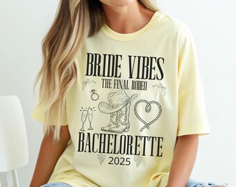 Custom Last Rodeo Bachelorette Shirts Same Cowboy Forever Last Hoedown Country Bach Nashville Bachelorette Party Cowgirl Bridal Party Shirts