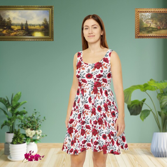 fall season dresses Pineapple Skater Dress L main image 1
