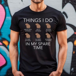 Capybara T-Shirt, Rodent Shirt,Funny Capybara Shirts,Capybara Clothing,Retro Capybara, Cute Capybara Shirt,Capybara Gift,Capybara Lover Gift