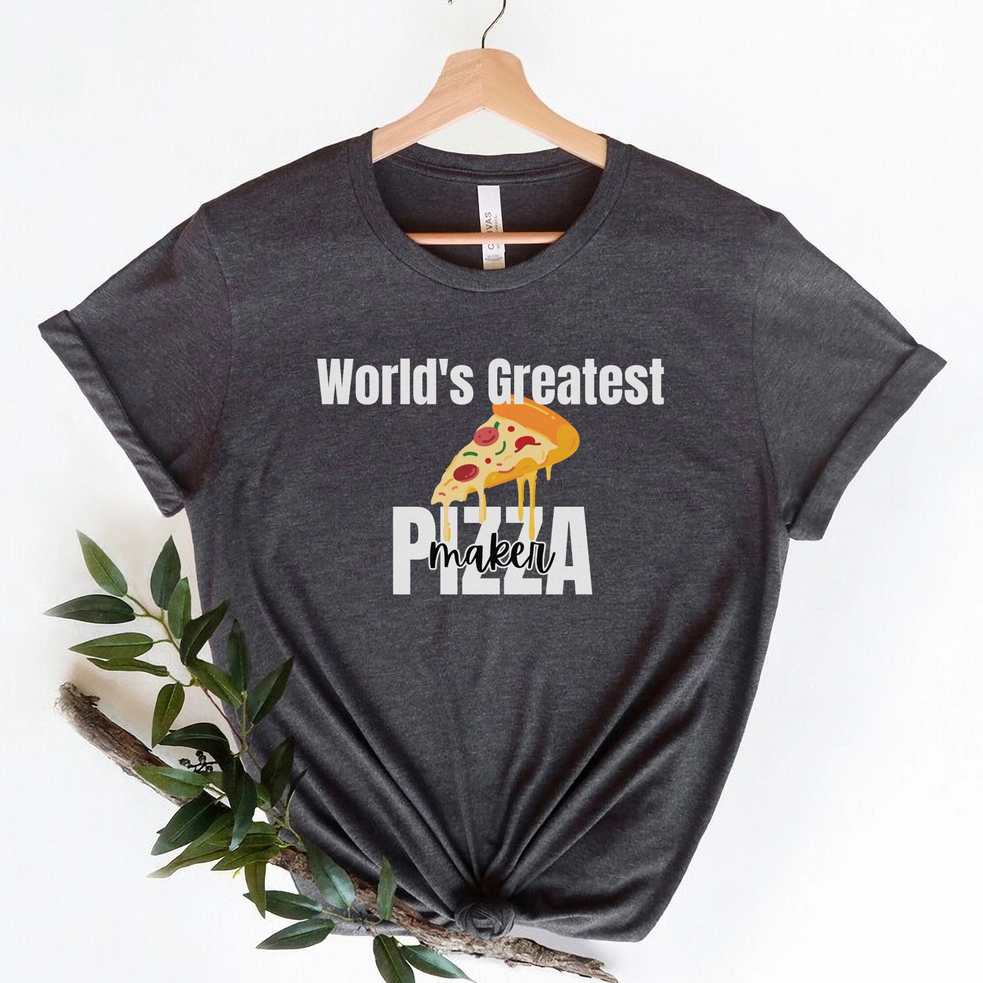 WZMPA Pizza Lover Adjustable Apron With Pocket Pizza Chef Gifts World's Greatest Pizza Maker Apron For Men Women, Pizza Maker Apron, Medium
