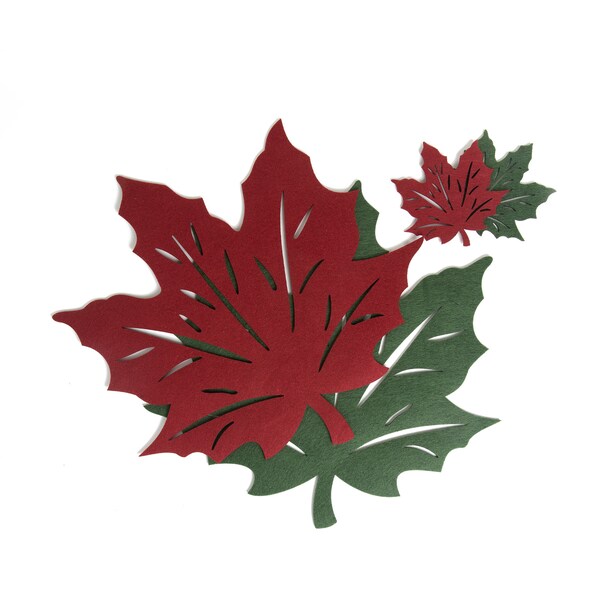 Leaf Shaped Placemats Etsy