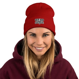 Let Go and Let God bestickte Beanie