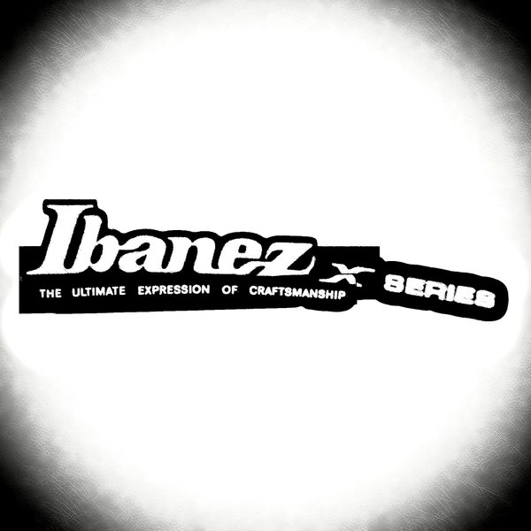 Ibanez X Series Headstock Decals