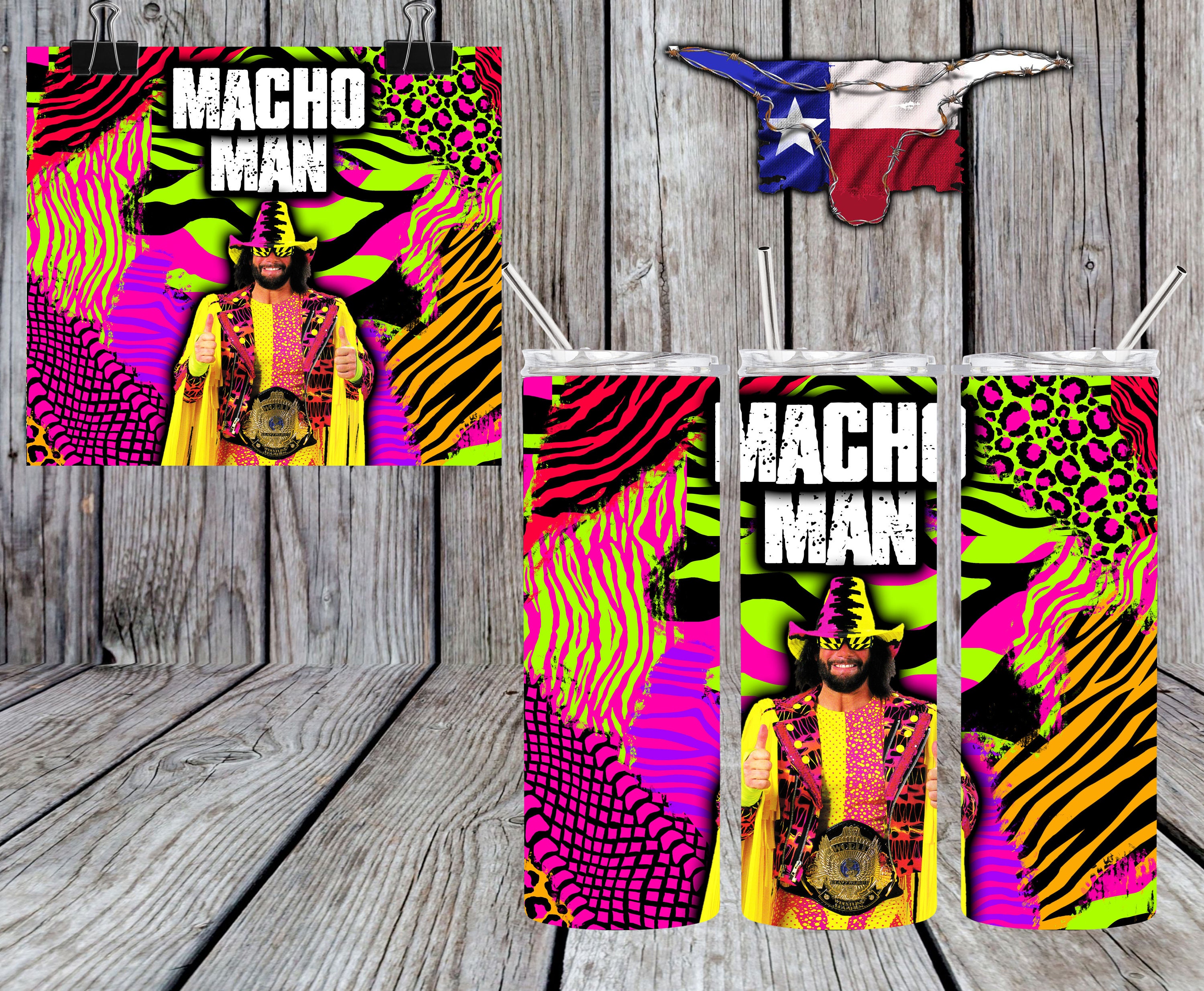 Macho Man Art - Etsy, image size:3000x2470