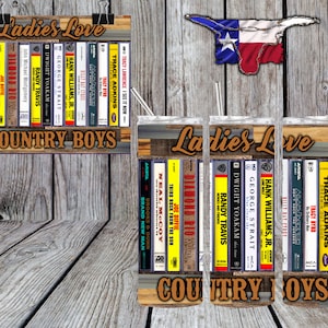 Cassetes clássicas de música country dos anos 90 Tumbler Wrap SOMENTE ARQUIVO DIGITAL png Sublimação Retro
