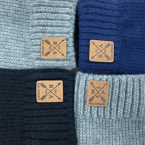 Gants thermiques d'hiver chauds à écran tactile Blu Apparel Homme Femme, poignets élastiques en tricot extensible image 6