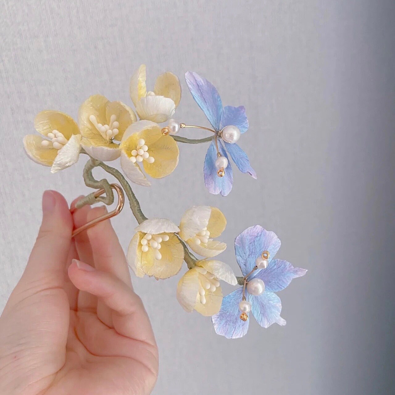 CHINAビンテージ 宝石箱 白翡翠 彫刻 魚 真鍮 葉 魚 装飾 木製 258