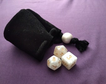 Leather Dice Bag