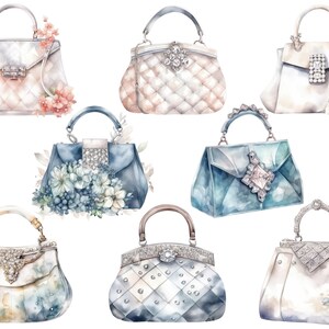 Crystal handbag png, Crystal purse png, Womens handbag png, Ladies handbags png, Fashion clipart, Fashion girl clipart, Glam clipart image 4