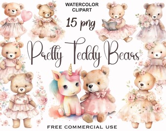 Girl teddy bear clipart, Teddy bear png, Cute girl clipart, Cute teddy bear, Pink teddy bear, Baby cute clipart, Baby girl clipart, Toys png