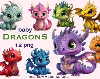 Baby dragon, Cute clipart, Dragon art, Dragon png, Dragon clipart, Dragon images, Cute dragon, Cute animal clipart, Fantasy clipart