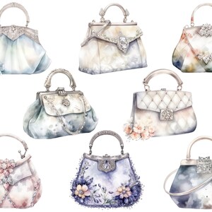 Crystal handbag png, Crystal purse png, Womens handbag png, Ladies handbags png, Fashion clipart, Fashion girl clipart, Glam clipart image 2