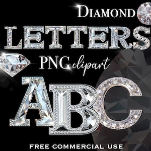 Paquete PNG del alfabeto de diamantes, letras de diamantes png, imágenes prediseñadas del alfabeto digital, letras del alfabeto png, imágenes prediseñadas de fuente de cristal, alfabeto de cristal png