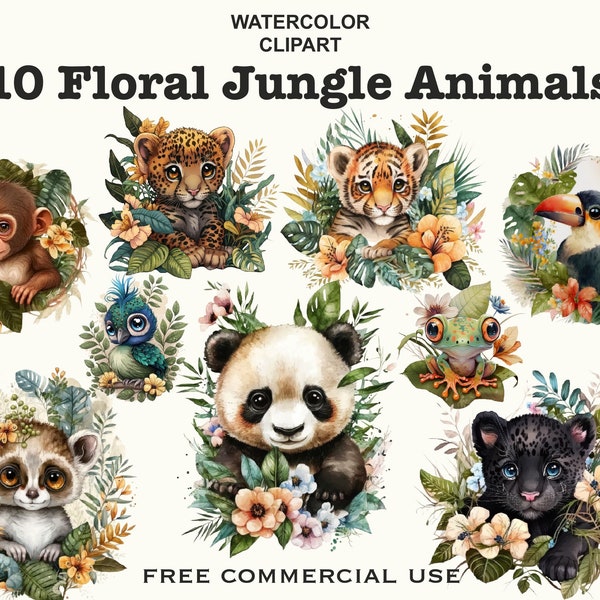 Jungle animals png, Cute animal clipart, Baby animal clipart, Baby animals clip art, Jungle clipart, Cute clipart, Tropical clipart