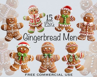 Imágenes prediseñadas de hombre de jengibre, imágenes prediseñadas de Navidad, imágenes prediseñadas de hombre de jengibre, imágenes prediseñadas de pan de jengibre con fondo transparente, imágenes prediseñadas de Navidad, uso comercial gratuito