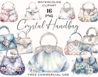 Crystal handbag png, Crystal purse png, Womens handbag png, Ladies handbags png, Fashion clipart, Fashion girl clipart, Glam clipart