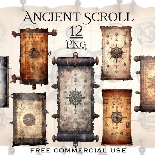 Ancient scroll clipart, Witchcraft scrolls png bundle, Witchcraft clipart, Black witch images, Elder dark occult art, Spell book pages png