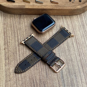 Louis vuitton apple watch band etsy hotsell