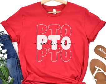 Custom PTO Shirt, PTO Squad Shirt, Parent Teacher Organization Shirt, Parent Teacher Association Shirt, PTO Crew Gift, School Volunteer Tee